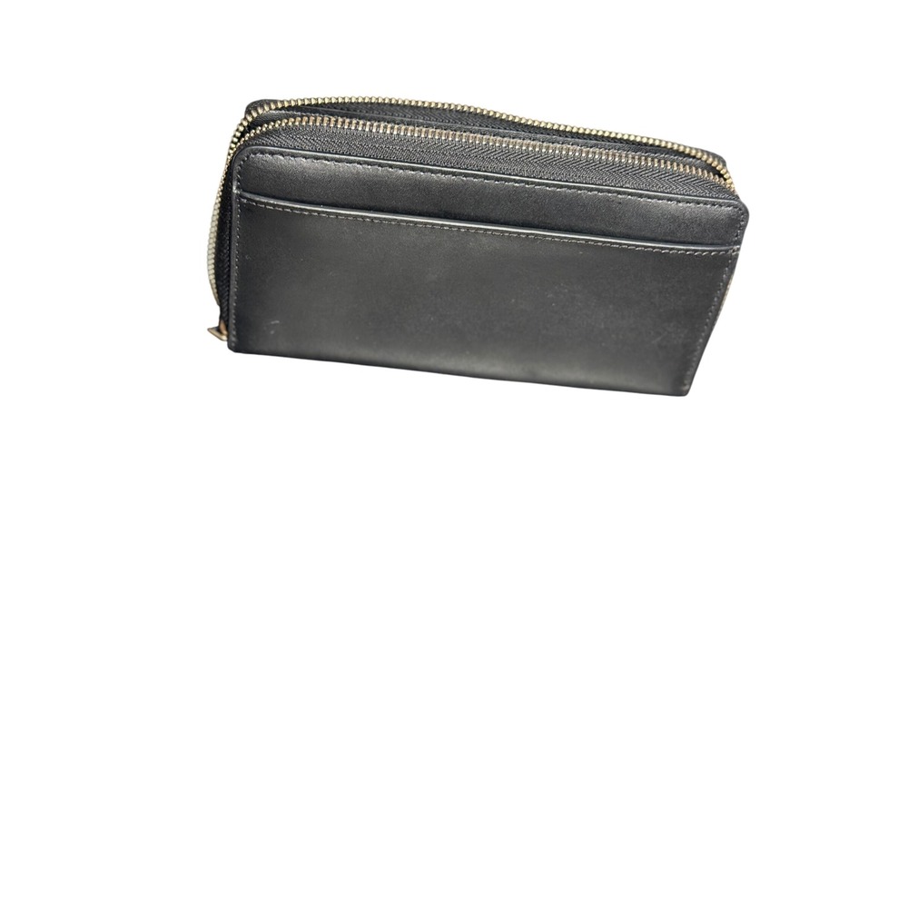 Kate Spade New York Zip‎ Around Wallet Gray Leather Accordion Interior - Picture 5 of 7